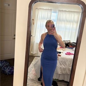 Hollister Open Back Maxi Dress